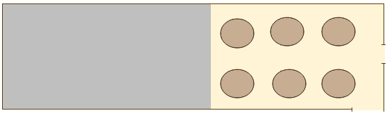 In the case of 60 seated guests