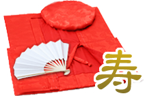 赤いちゃんちゃんこ無料レンタル致します