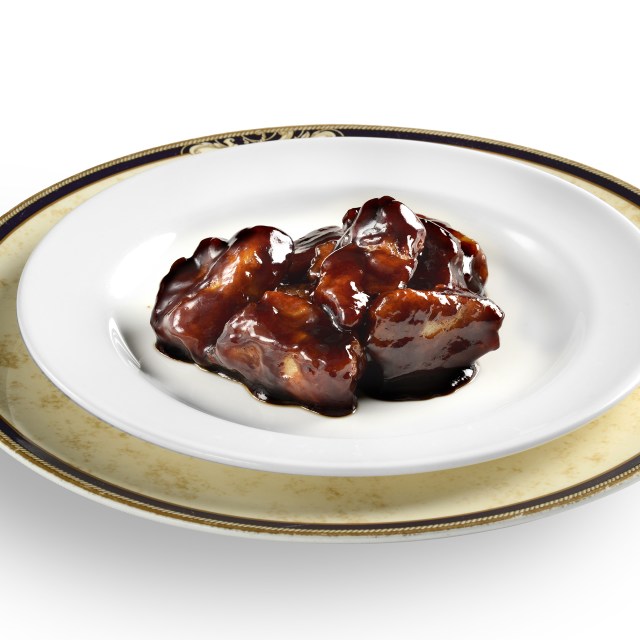 黒酢のすぶた（黒醋古老肉）